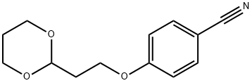 4-[2-(1,3-Dioxan-2-yl)ethoxy]benzonitrile Structure