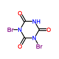 dibromoisocyanuricacid Structure