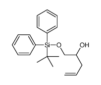 1-[tert-butyl(diphenyl)silyl]oxypent-4-en-2-ol结构式