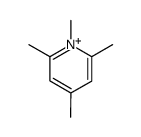 1,2,4,6-Tetramethyl-pyridinium-Ion Structure