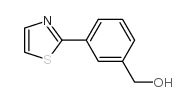 [3-(1,3-thiazol-2-yl)phenyl]methanol structure