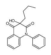 (3R)-3-butyl-3-hydroxy-1-phenylquinoline-2,4-dione Structure