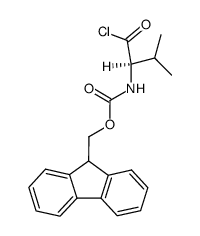 Fmoc-D-Val-Cl Structure