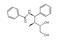 N-((1S,2S,3R)-3,4-dihydroxy-2-iodo-1-phenylbutyl)benzamide结构式