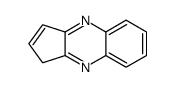 (8ci,9ci)-1H-环戊并[b]喹噁啉结构式