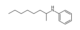 N-phenyl-2-aminooctane结构式