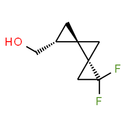 Dispiro[2.0.2.1]heptane-1-methanol, 5,5-difluoro-, (1R,3S,4R)- (9CI) structure