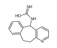 6,11-dihydro-5H-benzo[1,2]cyclohepta[3,4-b]pyridin-11-ylurea Structure