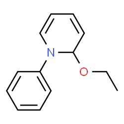 Pyridine, 2-ethoxy-1,2-dihydro-1-phenyl- (9CI) Structure