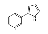 2-(3-吡啶基)1H-吡咯结构式