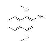 1,4-dimethoxynaphthalen-2-amine结构式