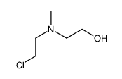 2-(2-CHLOROETHYL)METHYLAMINOETHANOLHYDROCHLORIDE Structure