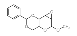 2-methoxy-6-phenyl-1a,2,3a,4,7a,7b-hexahydrooxireno[2,3]pyrano[2,4-d][1,3]dioxine Structure