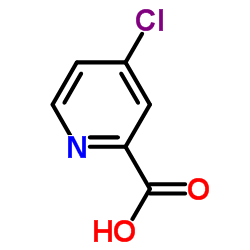 4-Chloro-2-pyridinecarboxylic acid Structure