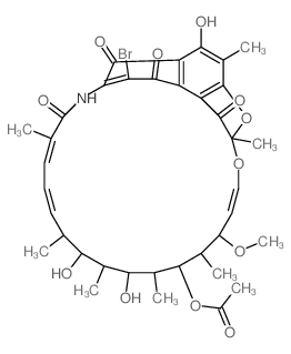 ansamycin_ rifamycin deriv结构式