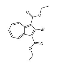 diethyl 2-bromoazulene-1,3-dicarboxylate Structure