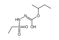 butan-2-yl N-(ethylsulfonylamino)carbamate Structure