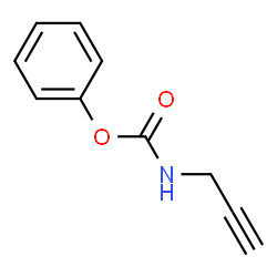 Carbamic acid, 2-propynyl-, phenyl ester (9CI)结构式