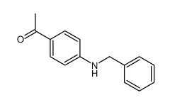 1-(4-苄基氨基苯基)-乙星空app结构式