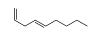 (E)-1,4-Nonadiene Structure