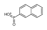 hydroxy-naphthalen-2-yl-oxophosphanium结构式