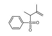 3-methylbut-3-en-2-ylsulfonylbenzene结构式