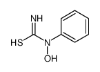 1-hydroxy-1-phenylthiourea Structure