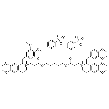 atracurium besylate Structure