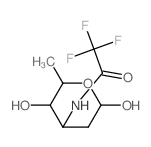 a-D-arabino-Hexopyranose,2,3,6-trideoxy-3-[(trifluoroacetyl)amino]- (9CI)结构式