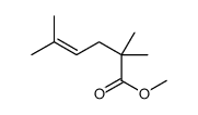 methyl 2,2,5-trimethylhex-4-enoate Structure