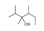 2,3,4-trimethylhexan-3-ol结构式