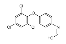 N-[4-(2,4,6-trichlorophenoxy)phenyl]formamide结构式