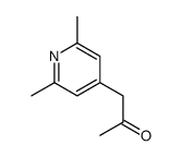 1-(2,6-dimethylpyridin-4-yl)propan-2-one结构式