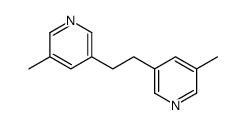 3-methyl-5-[2-(5-methylpyridin-3-yl)ethyl]pyridine Structure