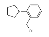 (2-pyrrolidin-1-ylphenyl)methanol structure