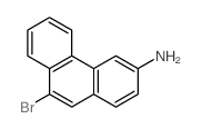 9-bromophenanthren-3-amine structure