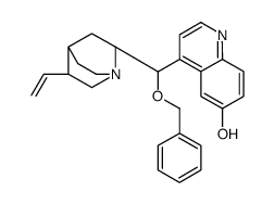 (9S)- 9-(phenylmethoxy)-Cinchonan-6'-ol structure