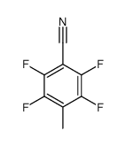 2,3,5,6-tetrafluoro-4-methylbenzonitrile Structure