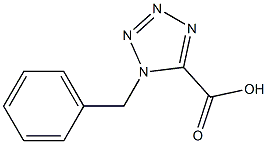 1-benzyl-1H-tetrazole-5-carboxylic acid Structure