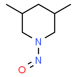 cis-3,5-Dimethyl-1-nitrosopiperidine structure