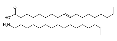 oleic acid, compound with hexadecylamine (1:1) Structure