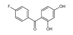 4-FLUORO-2',4'-DIHYDROXYBENZOPHENONE Structure