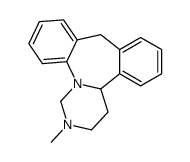 ()-1,2,3,4,4a,9-hexahydro-2-methyldibenzo[c,f]pyrimido[1,6-a]azepine结构式