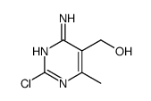 (4-amino-2-chloro-6-methylpyrimidin-5-yl)methanol结构式