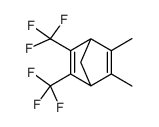 5,6-dimethyl-2,3-bis(trifluoromethyl)bicyclo[2.2.1]hepta-2,5-diene结构式