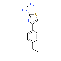 4-(4-PROPYLPHENYL)-2(3H)-THIAZOLONE HYDRAZONE结构式