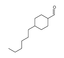 4-hexylcyclohexane-1-carbaldehyde结构式