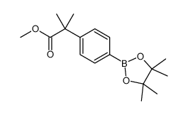 Methyl 2-methyl-2-(4-(4,4,5,5-tetramethyl-1,3,2-dioxaborolan-2-yl)phenyl)propanoate picture