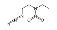 N-(2-azidoethyl)-N-ethylnitramide结构式