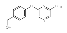 [4-(6-methylpyrazin-2-yl)oxyphenyl]methanol picture